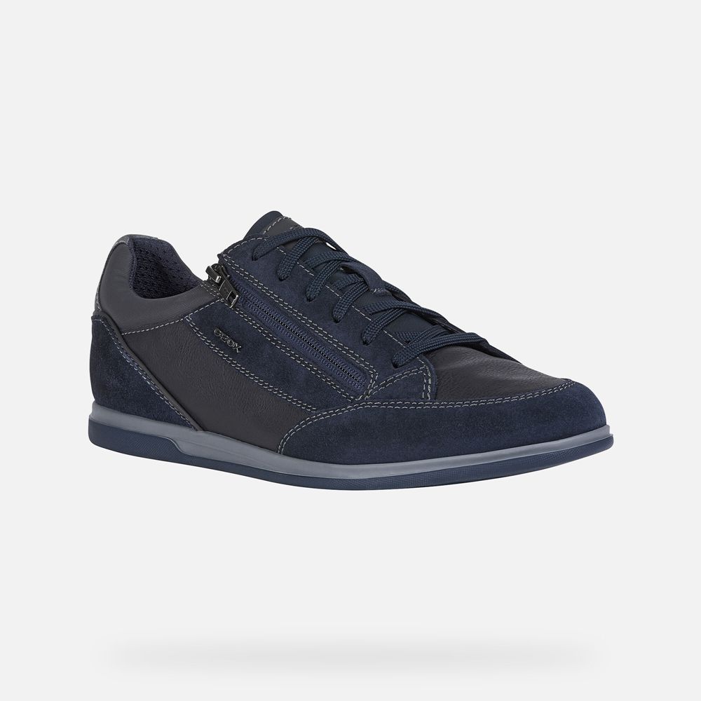 Tenis Geox Homem Azul Marinho - Renan - OPYLB2813